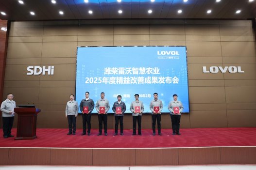 精益花開立春日 | 濰柴雷沃2025年度精益改善成果發布 履帶機