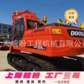 斗山DX225履帶挖掘機 中噸位施工的可靠干將